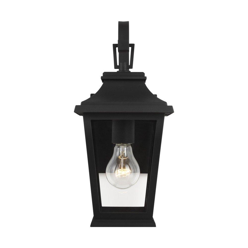 Visual Comfort & Co. Studio Warren 75W 1-Light Medium E-26 Incandescent Outdoor Wall Sconce in Textured Black