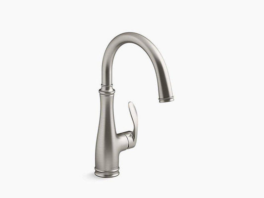KOHLER Bellera® Single Handle Bar Faucet in Vibrant® Stainless