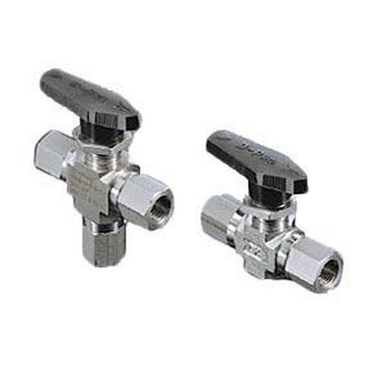 DK-LOK® VH86 Series 3/8 in. Tube OD 6000# 316 Stainless Steel VH86 Series High Pressure Multi Purpose Ball Valve