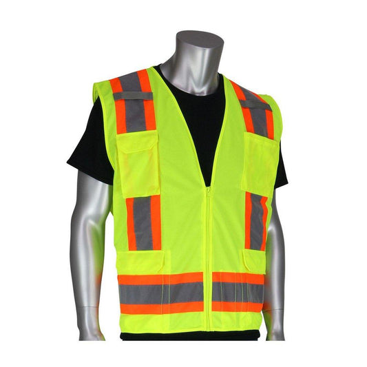 Size XXL Vest in Hi-Viz Yellow