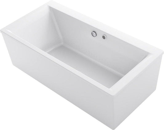KOHLER Stargaze® 72 x 35-7/8 in. Freestanding Bathtub with Center Drain in White