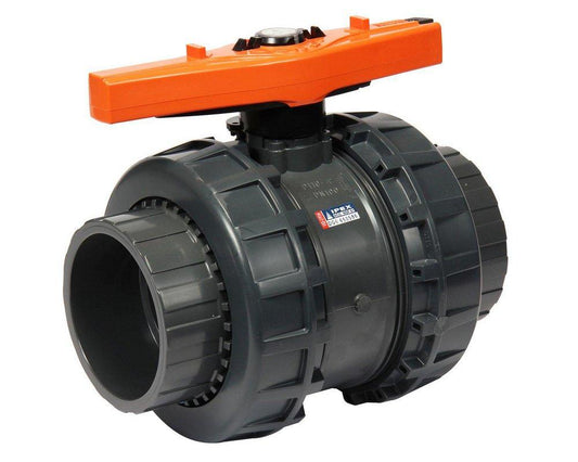 FNW® Figure 340NA 2 in. Plastic PVC Full Port NPT x Socket Weld 150# Ball Valve