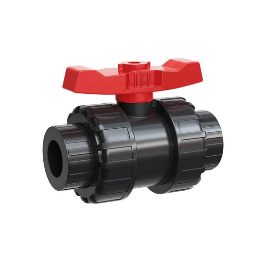 FNW® Figure 340NA 2 in. Plastic PVC Full Port NPT x Socket Weld 150# Ball Valve