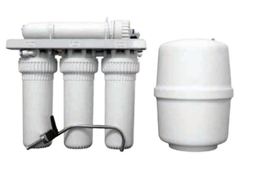 50 gpd 4 gal Reverse Osmosis Water Filter (Filtering Material Included)