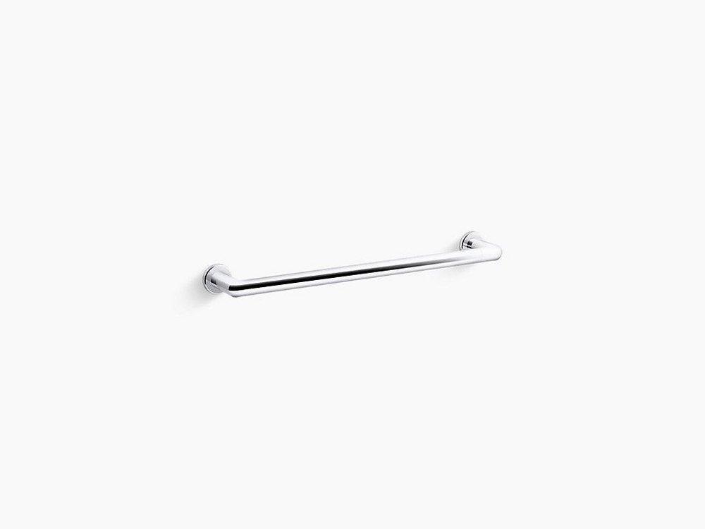 KOHLER Kumin® 18 in. Towel Bar in Polished Chrome