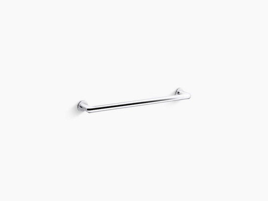 KOHLER Kumin® 18 in. Towel Bar in Polished Chrome