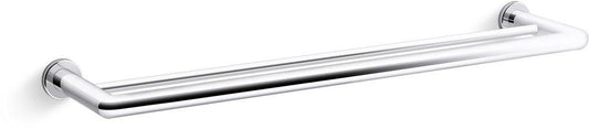 KOHLER Kumin® 24 in. Towel Bar in Polished Chrome