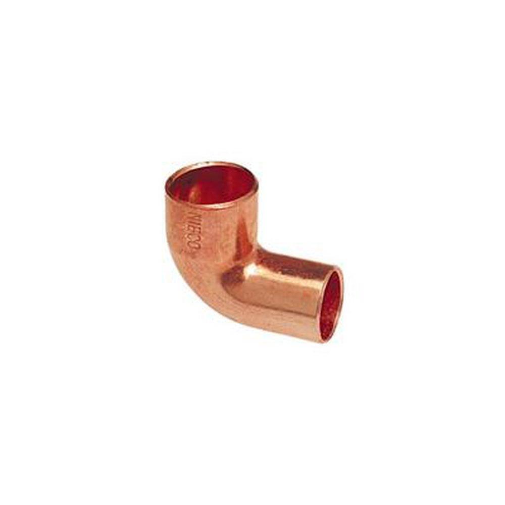 1 in. Imported Copper 90° Street Long Turn Elbow (1-1/8 in. OD)