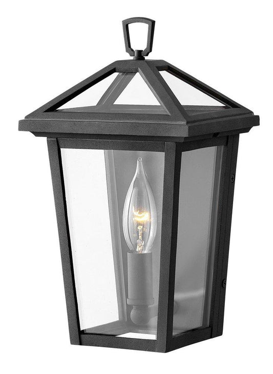 Hinkley Alford Place 60W 1-Light Outdoor Wall Sconce in Museum Black