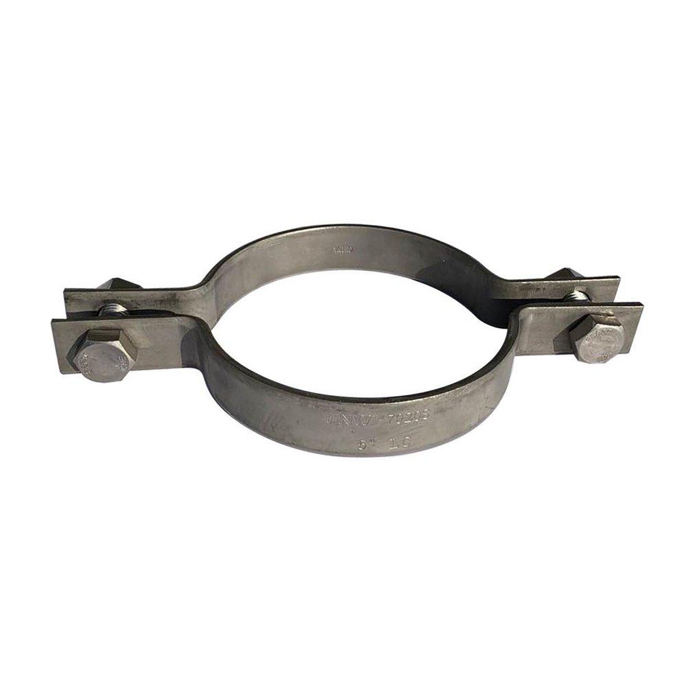 FNW® Figure 7020P 6 in. Plain Carbon Steel Medium Split Horizontal Pipe Clamp