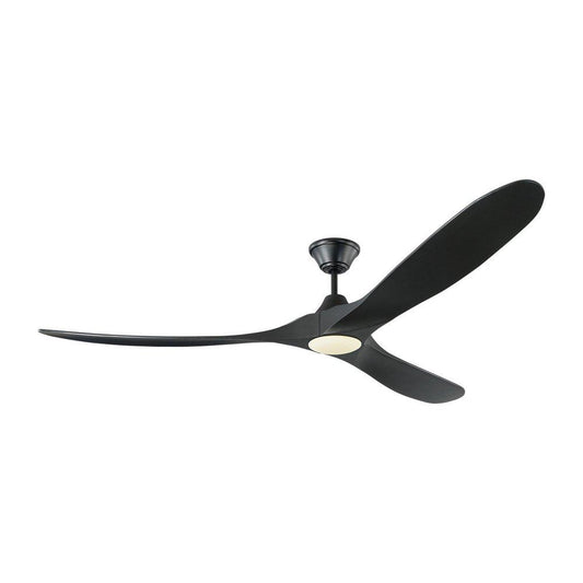 Visual Comfort & Co. Fan Maverick 70 in. 3-Blade Indoor Ceiling Fan in Matte Black