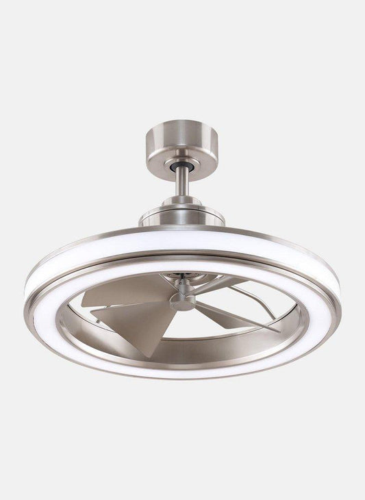 Fanimation Gleam™ 44.8W 1-Light 4-Blade Connector LED Ceiling Fan in Brushed Nickel
