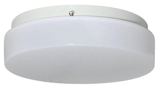 Liteco Contemporary 3 in. 13W 1-Light LED Flush Mount Ceiling Fixture in White