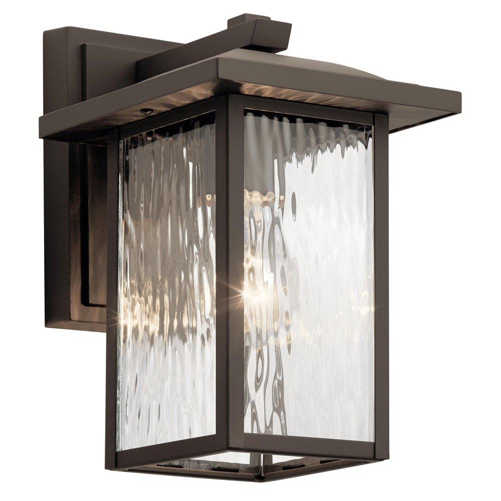 Kichler Lighting Capanna™ 60W 1-Light Medium E-26 Incandescent Outdoor Wall Sconce in Olde Bronze