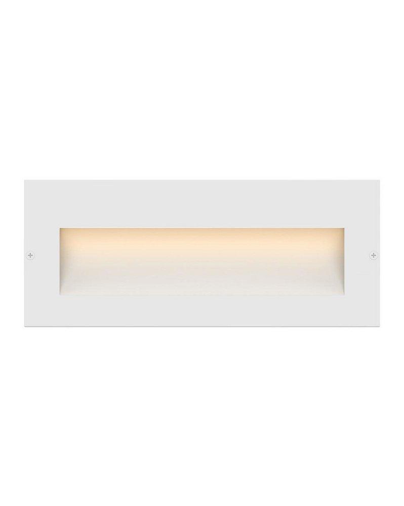 2.5W LED Wide Horizontal Step Light in Satin White