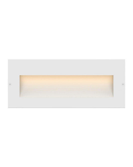 2.5W LED Wide Horizontal Step Light in Satin White