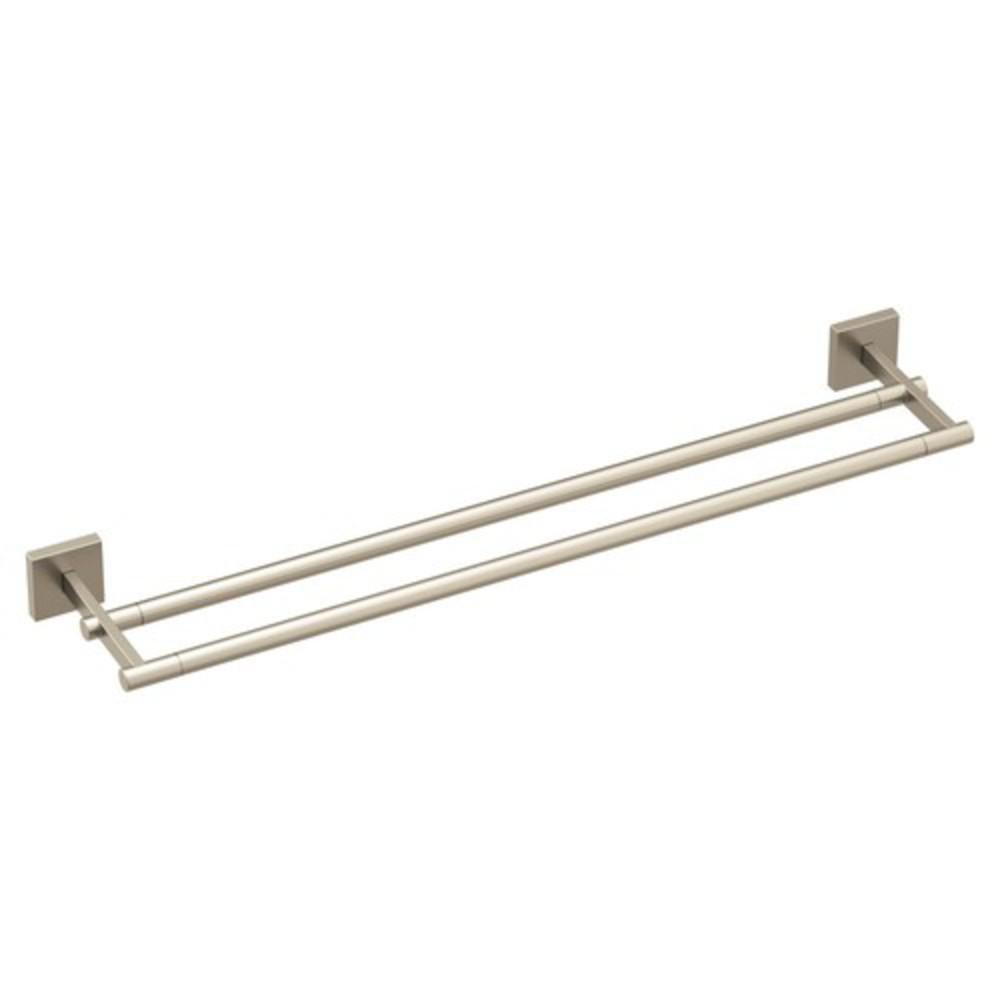 Moen Triva 24 in. Towel Bar in Brushed Nickel