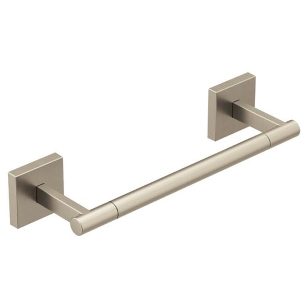 Moen Triva 9 in. Towel Bar in Brushed Nickel