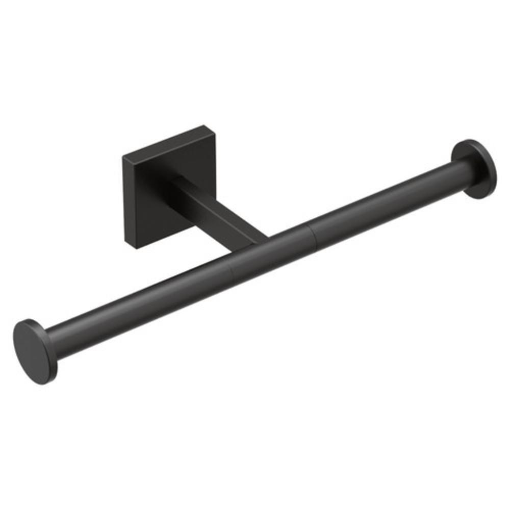 Moen Triva Wall Toilet Tissue Holder in Matte Black