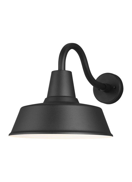 Visual Comfort & Co. Studio Barn Light 75W 1-Light Medium E-26 Incandescent Outdoor Wall Sconce in Black