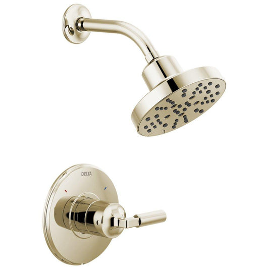 Delta Faucet Bowery™ Single Handle Multi Function Shower Faucet in Polished Nickel (Trim Only)