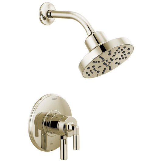 Delta Faucet Bowery™ Single Handle Multi Function Shower Faucet in Polished Nickel (Trim Only)