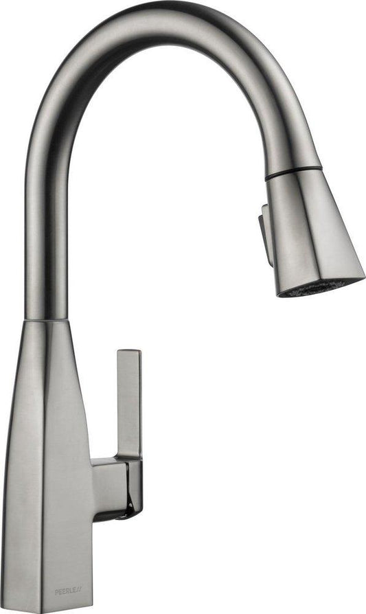 Peerless® Xander® Single Handle Pull Down Kitchen Faucet in Stainless