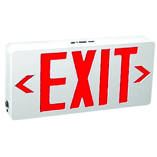 Red Chevron LED in White