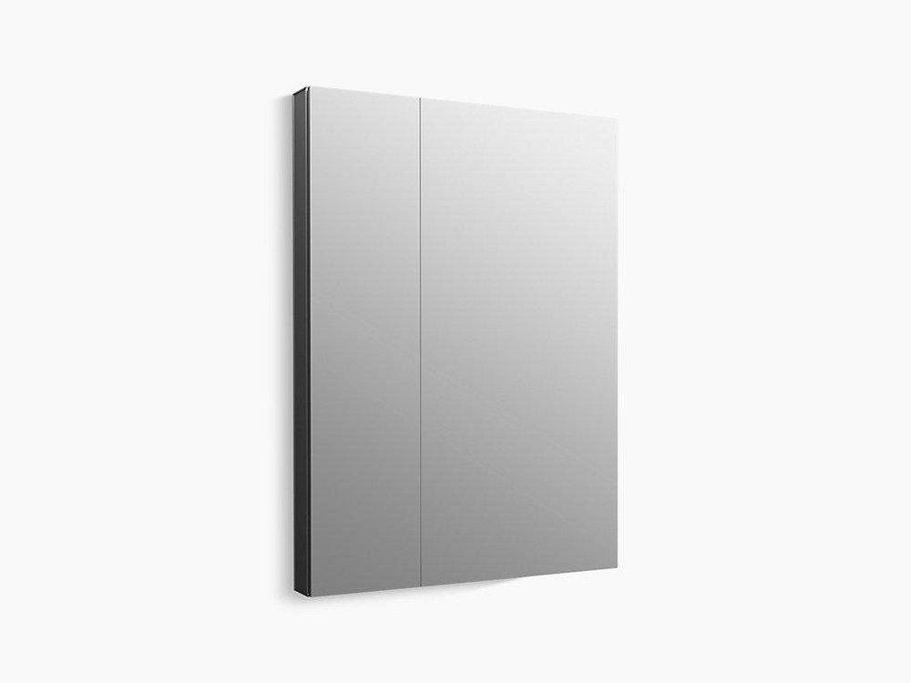 KOHLER Maxstow™ 29-3/4 x 40-5/16 in. Surface Mount Medicine Cabinet in Dark Anodized Aluminum