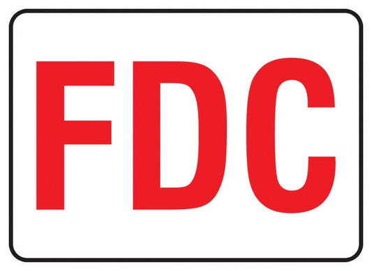 10 x 14 in. Aluminum Non-Lighted Sign