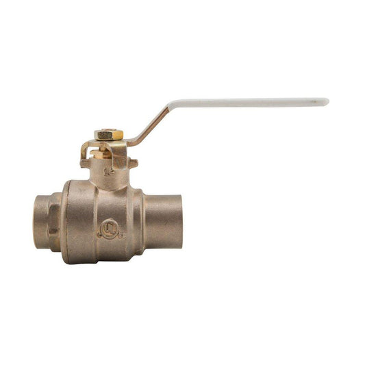 Watts Series LFFBV-3C 3/4 in. Forged Copper Silicon Alloy Full Port Solder 600# and 150# Ball Valve