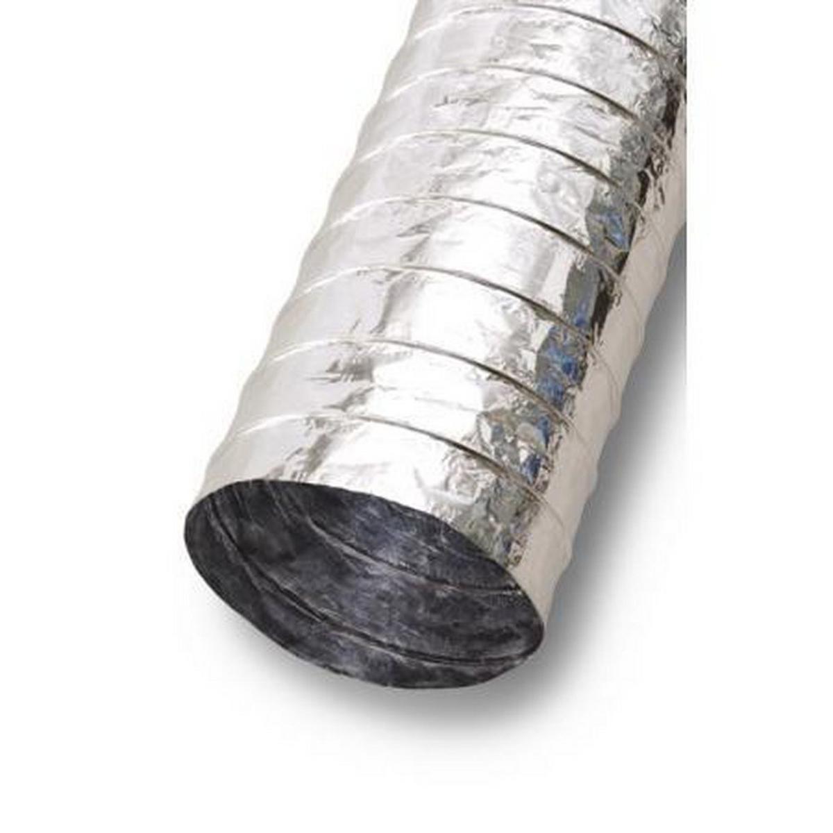 5 in. x 25 ft. Silver Uninsulated Flexible Air Duct