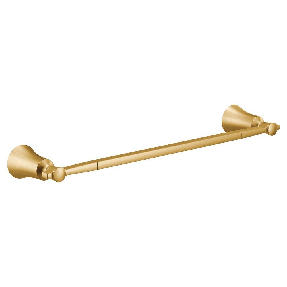 Moen Flara™ 24 in. Towel Bar in Brushed Gold