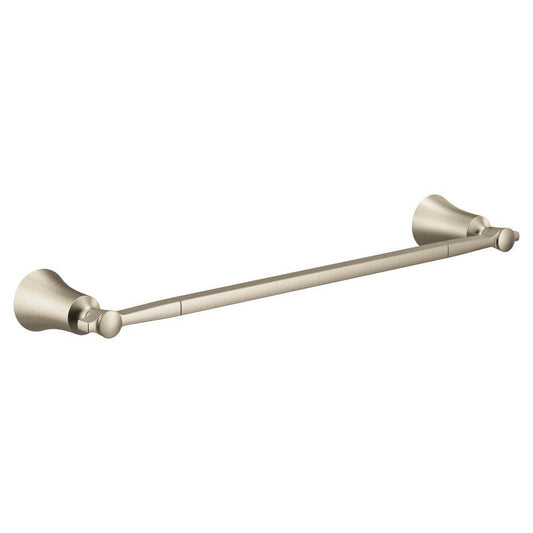 Moen Flara™ 18 in. Towel Bar in Brushed Nickel