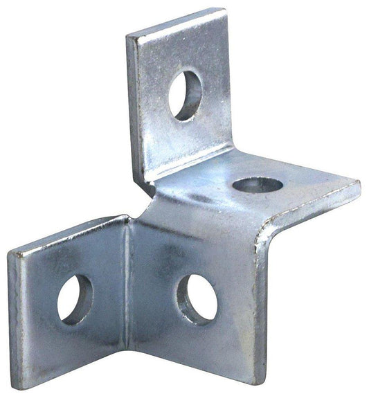 FNW® Figure 7891 Electrogalvanized 4-Hole Double Corner Wing Fitting
