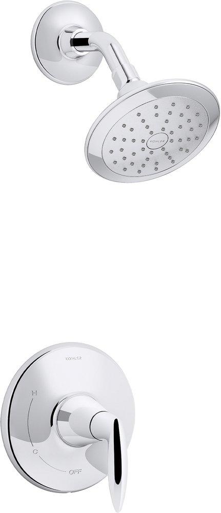 KOHLER Alteo® One Handle Single Function Shower Faucet in Polished Chrome (Trim Only)