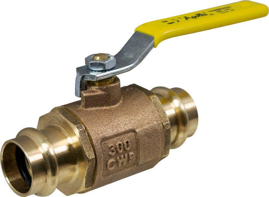 Apollo Valves 77W-A Series 2 in. Cast Bronze Full Port Press 200# Ball Valve