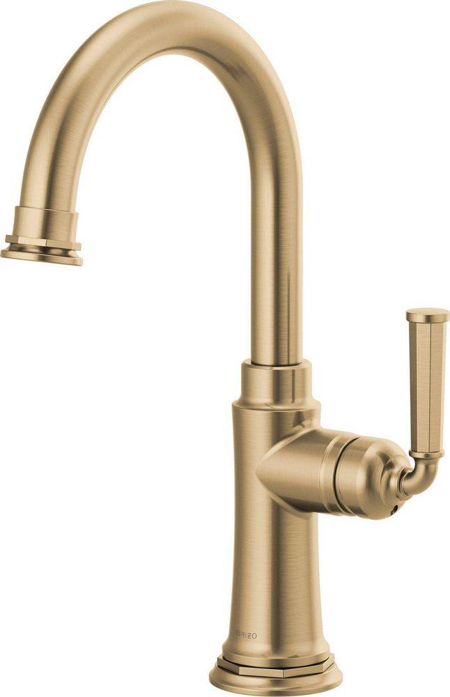 Brizo Rook® Single Handle Bar Faucet in Brilliance® Luxe Gold®