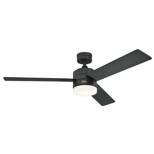 Westinghouse Lighting Alta Vista 52 in. 75W 3-Blade Integrated LED Ceiling Fan in Matte Black