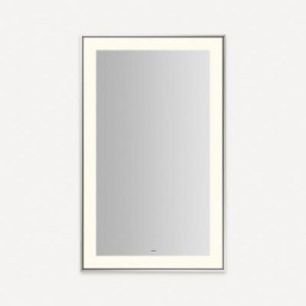 Sculpt™ 25 x 41 in. Lighted Vanity Mirror in Polished Nickel