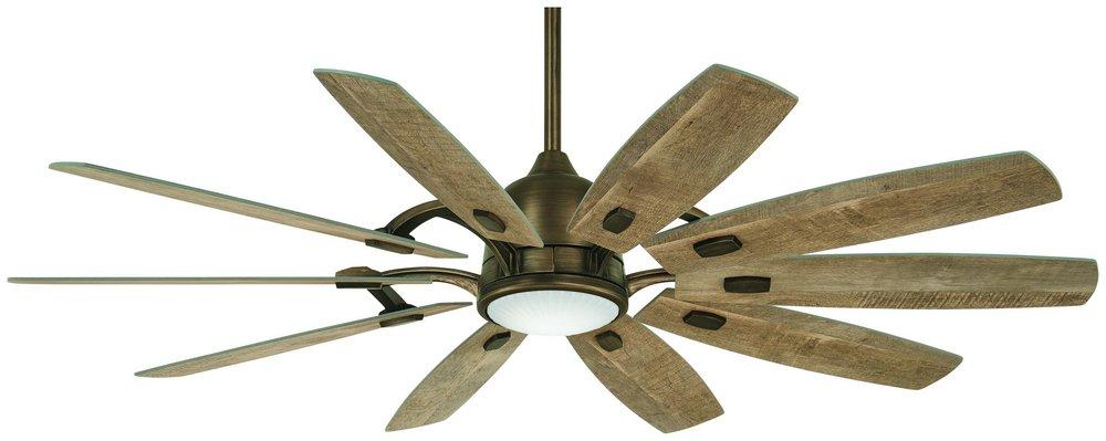 Minka Aire Barn 65 in. 10-Blade Indoor Ceiling Fan in Heirloom Bronze