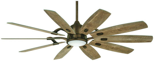 Minka Aire Barn 65 in. 10-Blade Indoor Ceiling Fan in Heirloom Bronze