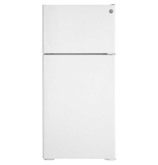 28 in. 16.6 cu. ft. Top Mount Freezer Refrigerator in White