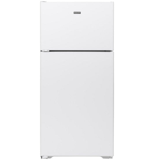 GE Hotpoint Hotpoint 15.6 cu. ft. Top Mount Freezer Refrigerator in White