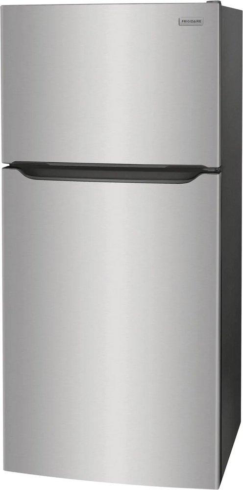 18.3 cu. ft. Top Mount Freezer Refrigerator in Stainless Steel