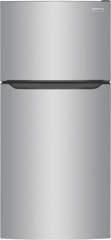 18.3 cu. ft. Top Mount Freezer Refrigerator in Stainless Steel