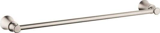 Hansgrohe Joleena 24 in. Towel Bar in Brushed Nickel