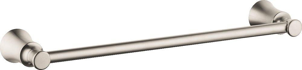 Hansgrohe Joleena 18 in. Towel Bar in Brushed Nickel