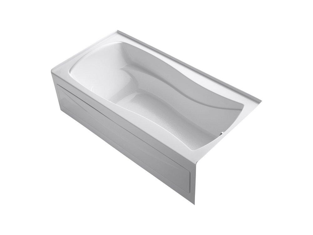 KOHLER Mariposa® 66 x 35-15/16 in. Air Bath Alcove Bathtub with Right Drain in White