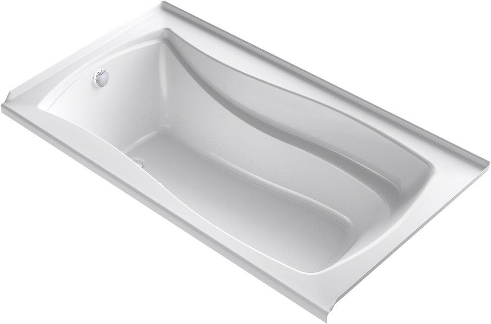 KOHLER Mariposa® 66 x 35-15/16 in. Air Bath Alcove Bathtub with Left Drain in White
